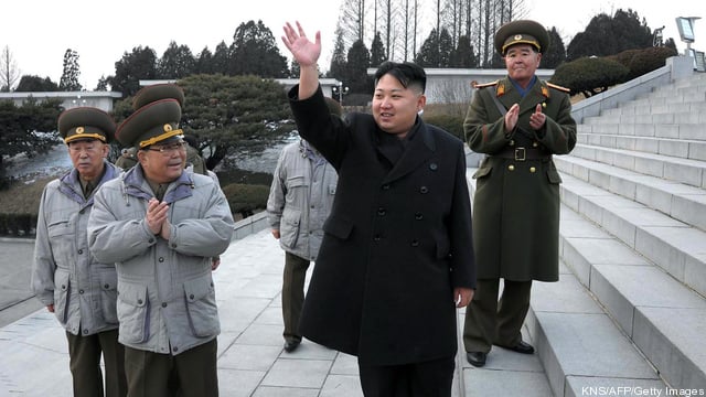North Korea's young leader, Kim Jong-un.
