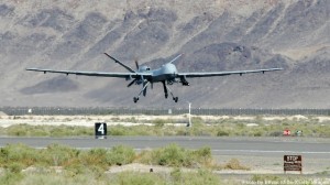 MQ-9 Reaper drone flies from Creech AFB