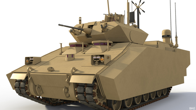 BAE's design for the canceled Ground Combat Vehicle