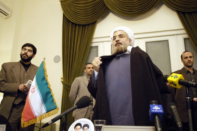 New Iranian president Hassan Rowhani