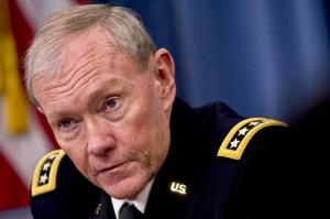 Army. Gen. Martin Dempsey, Chairman of the Joint Chiefs of Staff.