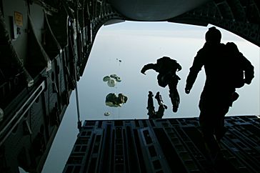 JSOC paratroopers