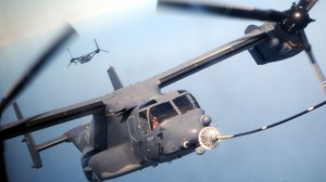 CV-22 AFSOC Osprey refueling