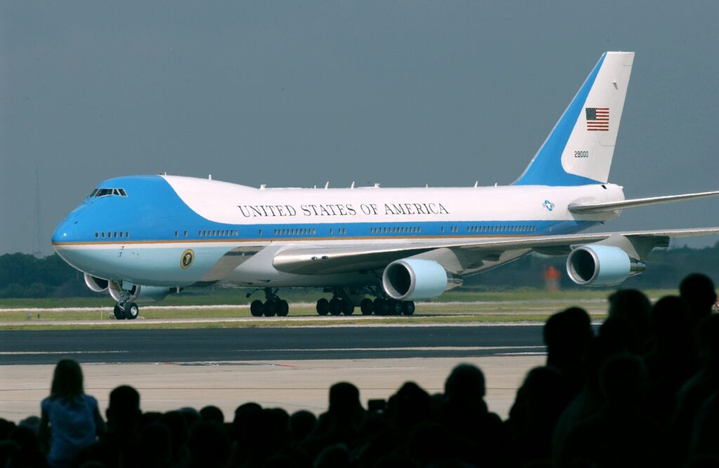 President Bush visits MacDill AFB