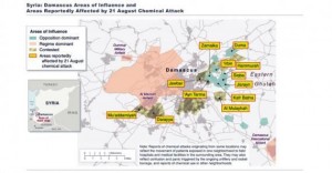 Syrian chemical attack map State Department
