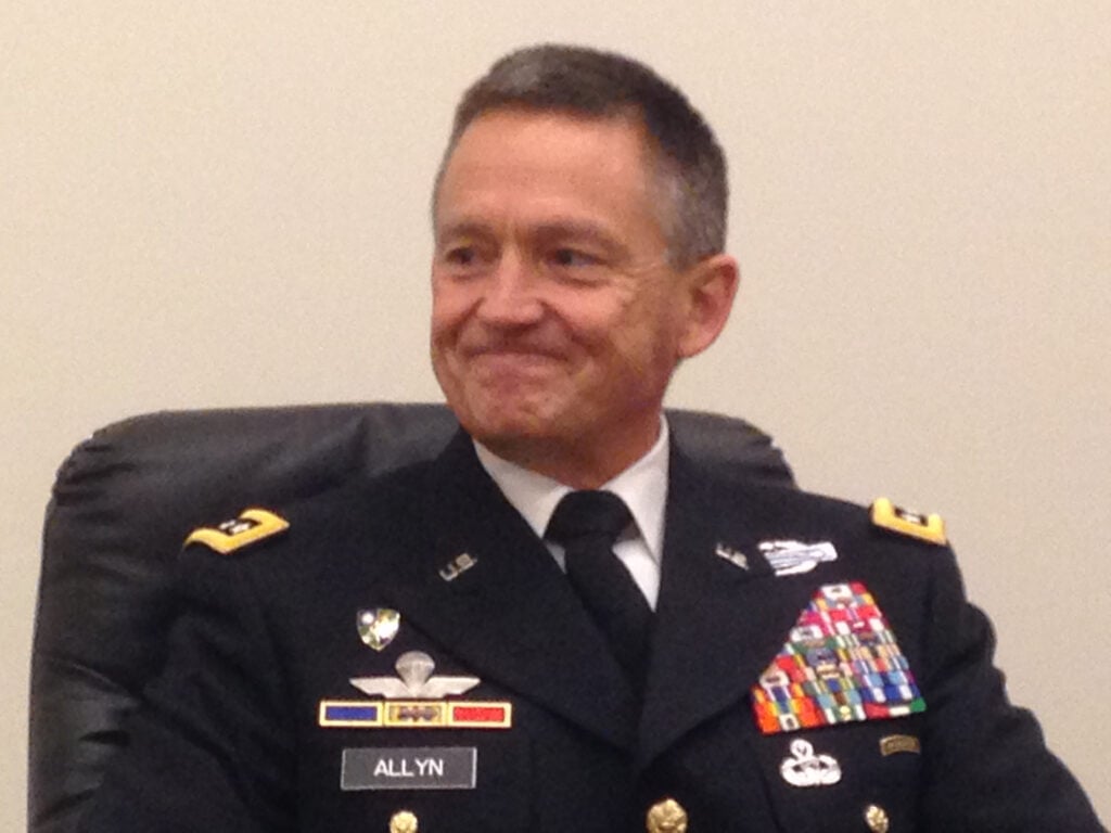 Gen. Daniel Allyn, Army Vice-Chief of Staff
