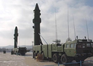 Chinese DF-21 missile launchers