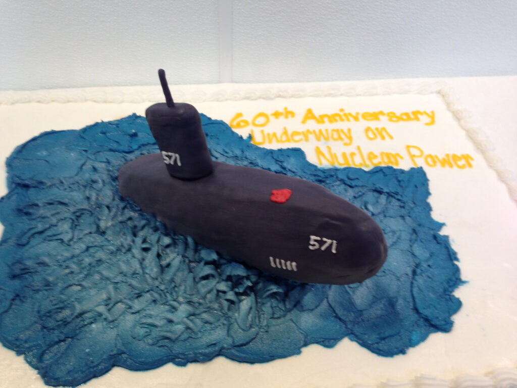 USS Nautilus 60th anniversary cake IMG_1217