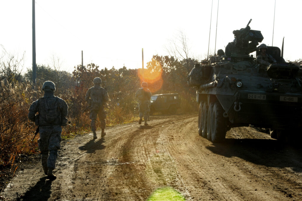 US soldiers exercising in Japan as part of "Pacific Pathways"