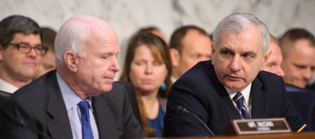 Sen. John McCain and Sen. Jack Reed SASC hearing