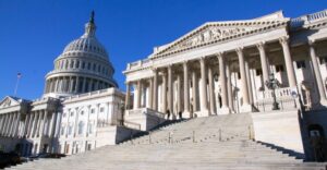 Senate side of the capitol