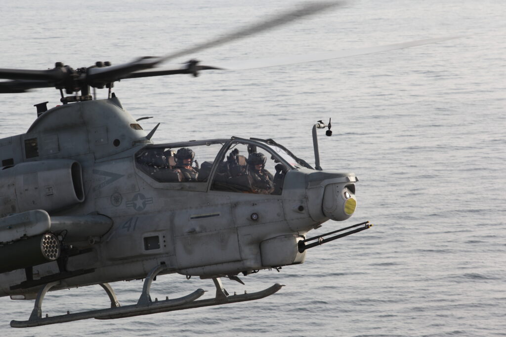 Marine Corps AH-1Z Viper attack helicopter