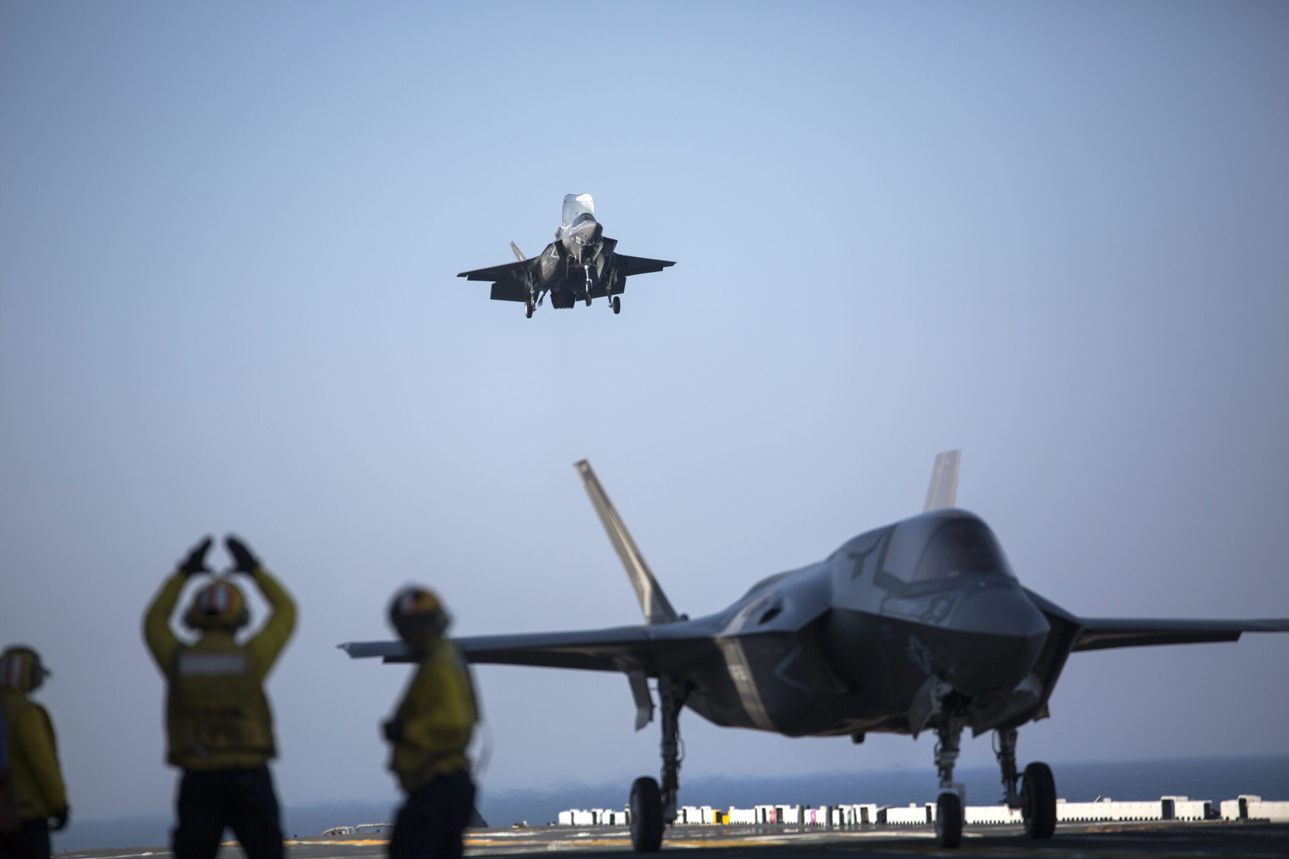 Noise Biggest Worry For F-35B On USS Wasp; Marines Fly Through Testing