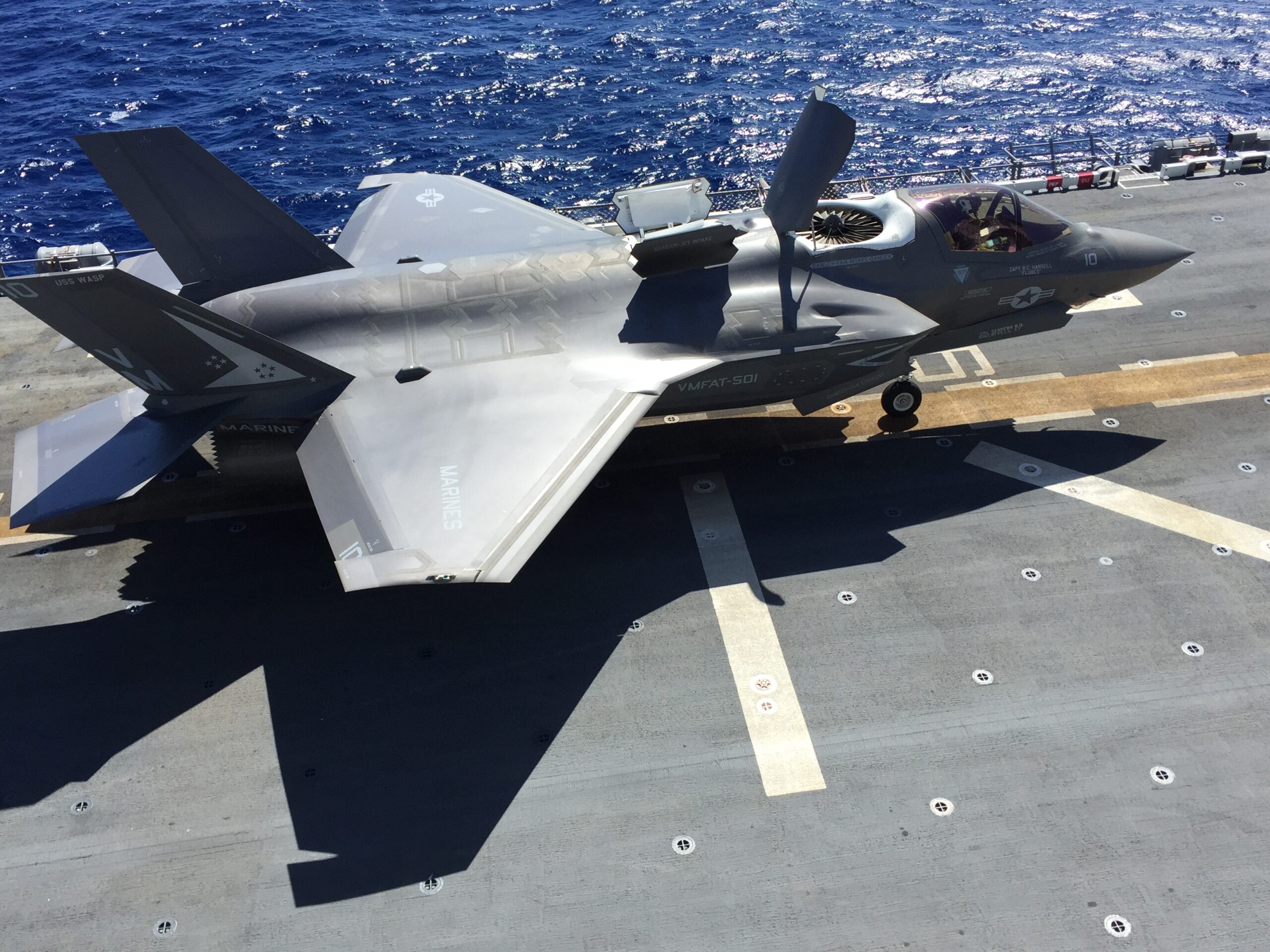 VIDEO Of F-35B Operational Tests Aboard USS Wasp, With Gorgeous Views Of DC From V-22