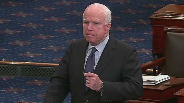 11 GOP Vote Against McCain’s $18B NDAA Add; AIA Briefs Trump