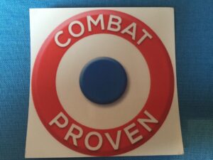 Combat Proven sticker Paris Show 2015