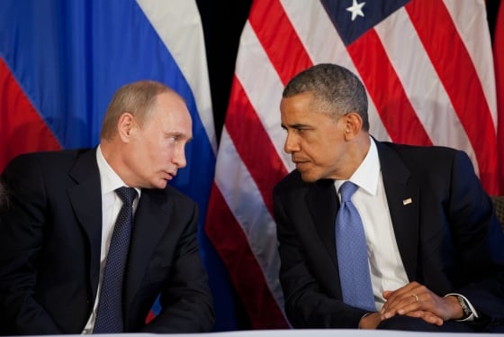 Putin and Obama confer