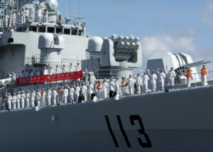 PLA Navy destroyer Qinqdao