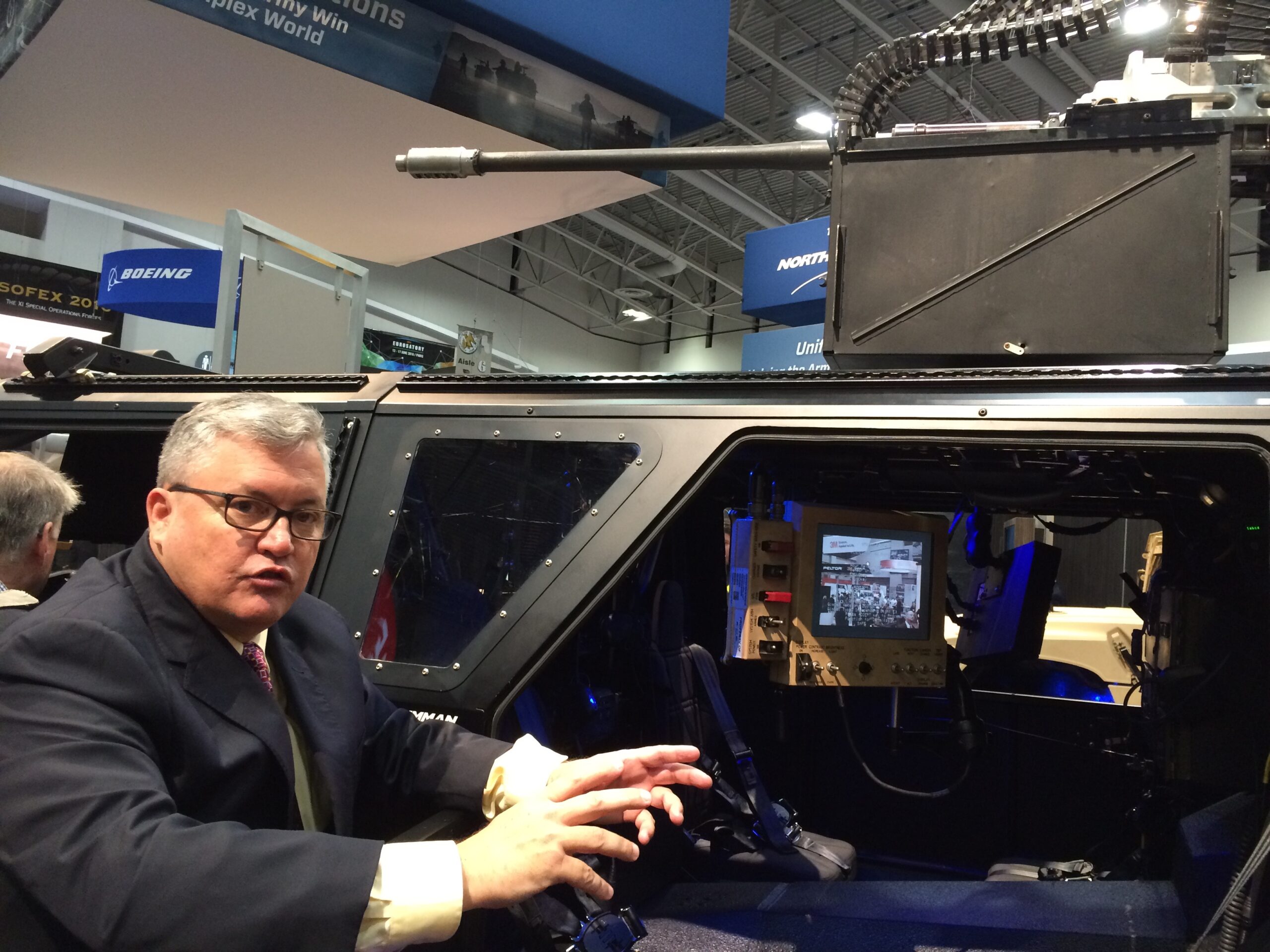 Northrop Grumman Scout Truck Is Laser-Ready; Boasts Huge Power Generation