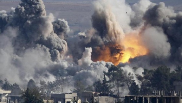 Russia bombs Syrian targets