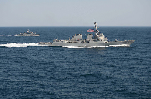 The USS Lassen, which sailed through Chinese-claimed waters in October 2015