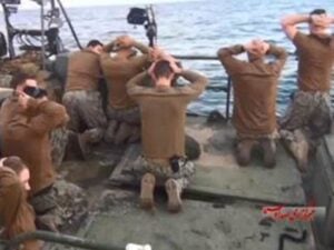 Navy sailors captured by Iran in the Persian Gulf