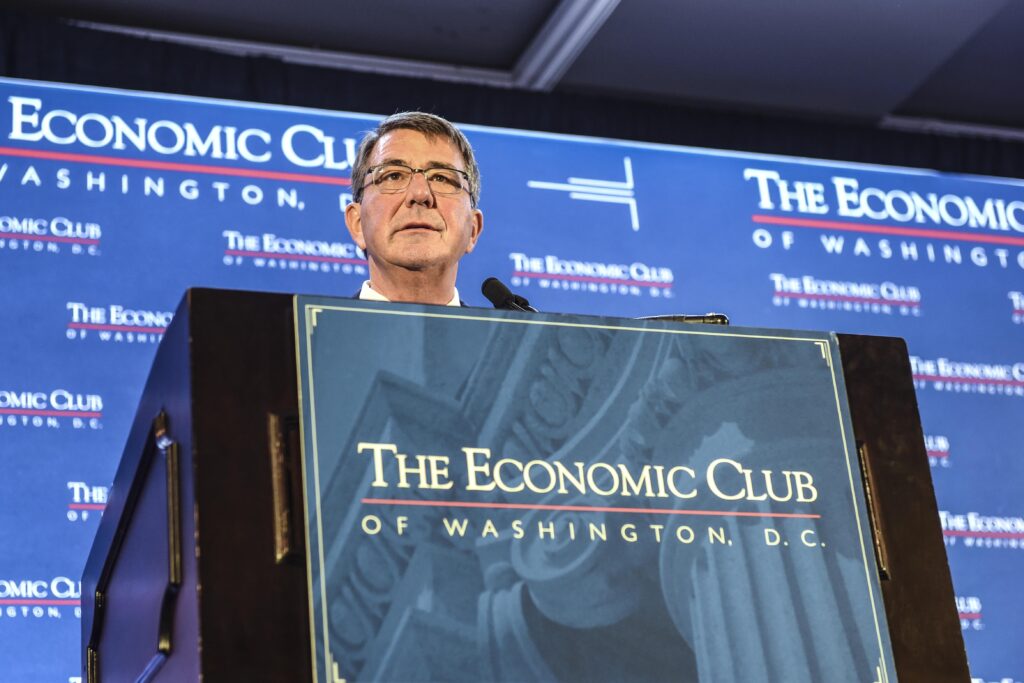 SD spoke at the Economic Club of Washington, D.C.