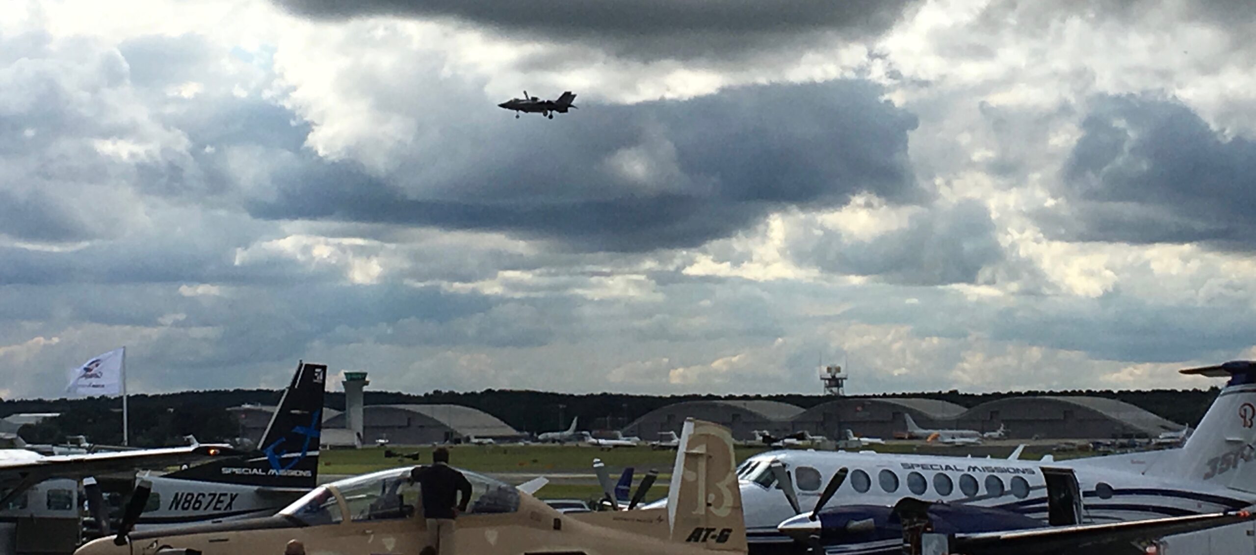 F-35B Hovers, Finally, At Farnborough; Lots More Planes!