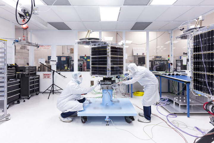 Terra Bella satellite being readied