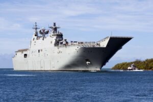 HMAS Canberra LHD at RIMPAC 2016