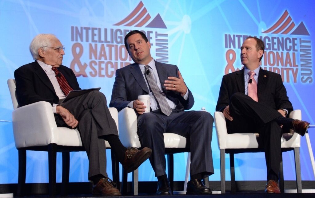 Reps. Nunes and Schiff at Intel Summit 2016 (1)