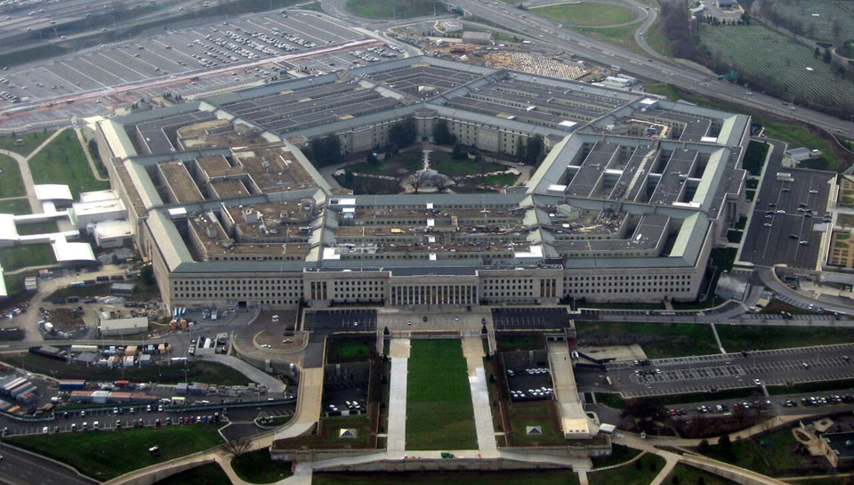 New Pentagon from river entrance
