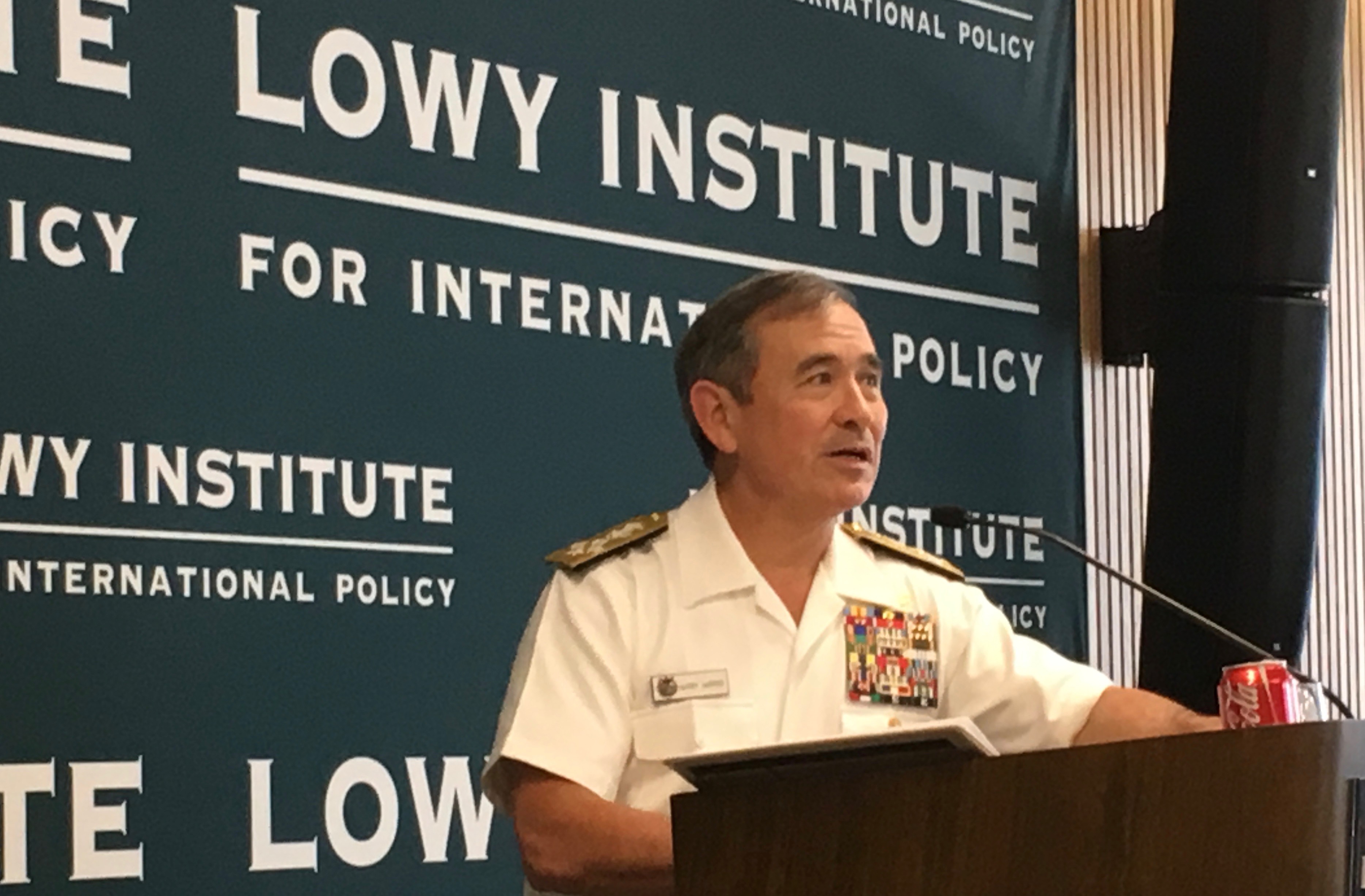 Adm. Harry Harris PACOM in Sydney