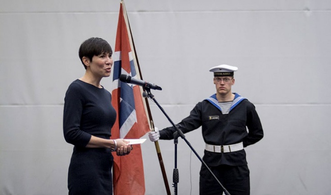 Norwegian defense minister Ine Eriksen
