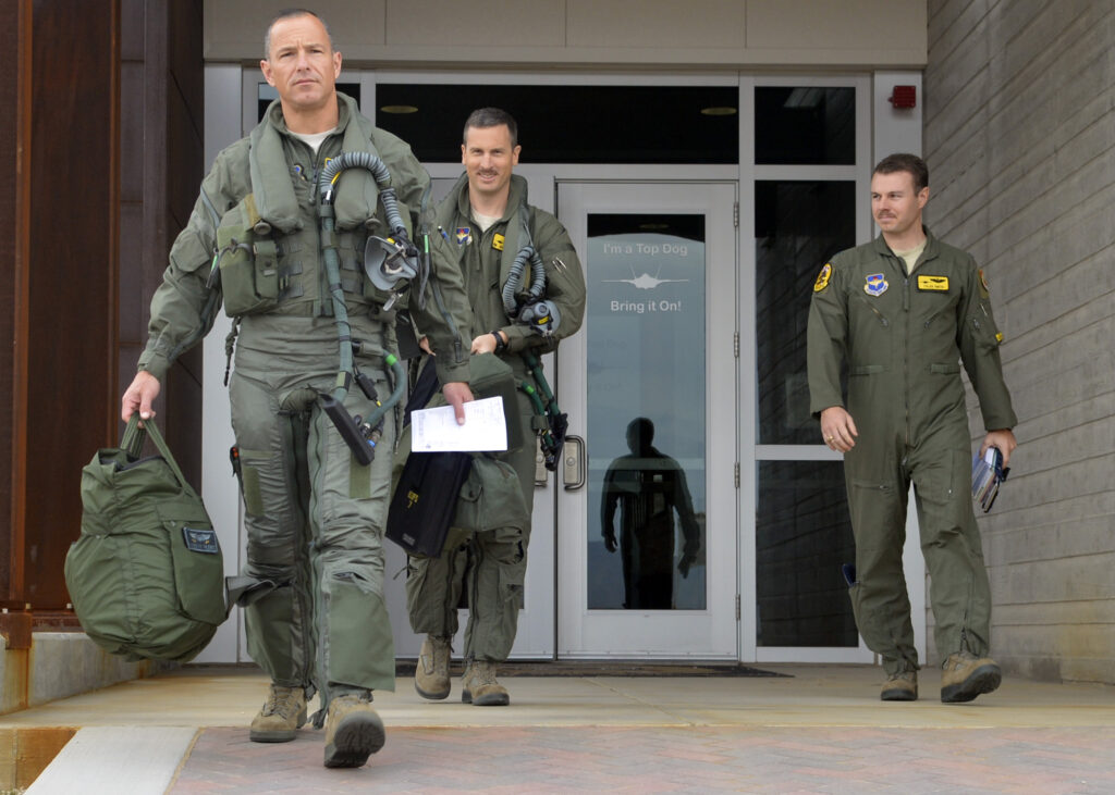 Brig. Gen. Scott Pleus at Luke Air Force Base.