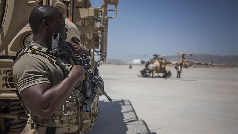 US troops in Afghanistan 2017