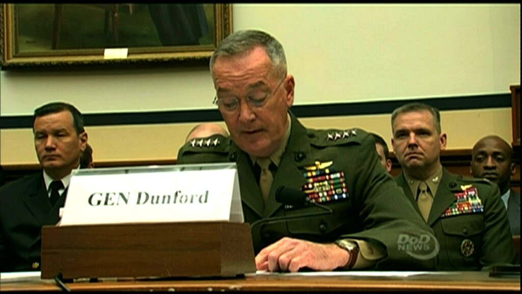 Gen. Dunford at HASC