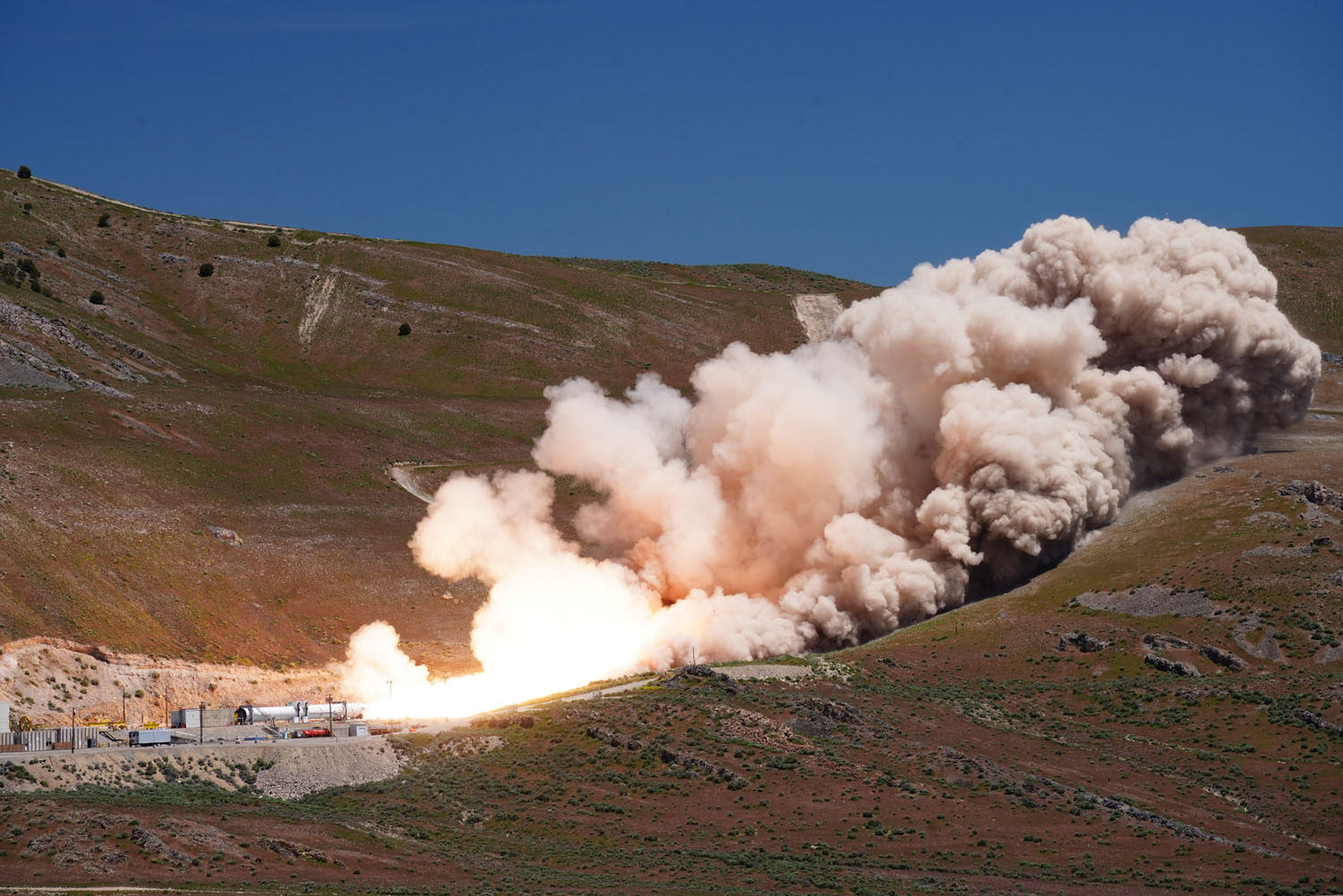 Key Northrop Grumman OmegA Rocket Test Succeeds, Despite Hiccup