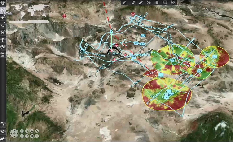 Visualizing The Invisible Battle: Raytheon’s EWPMT