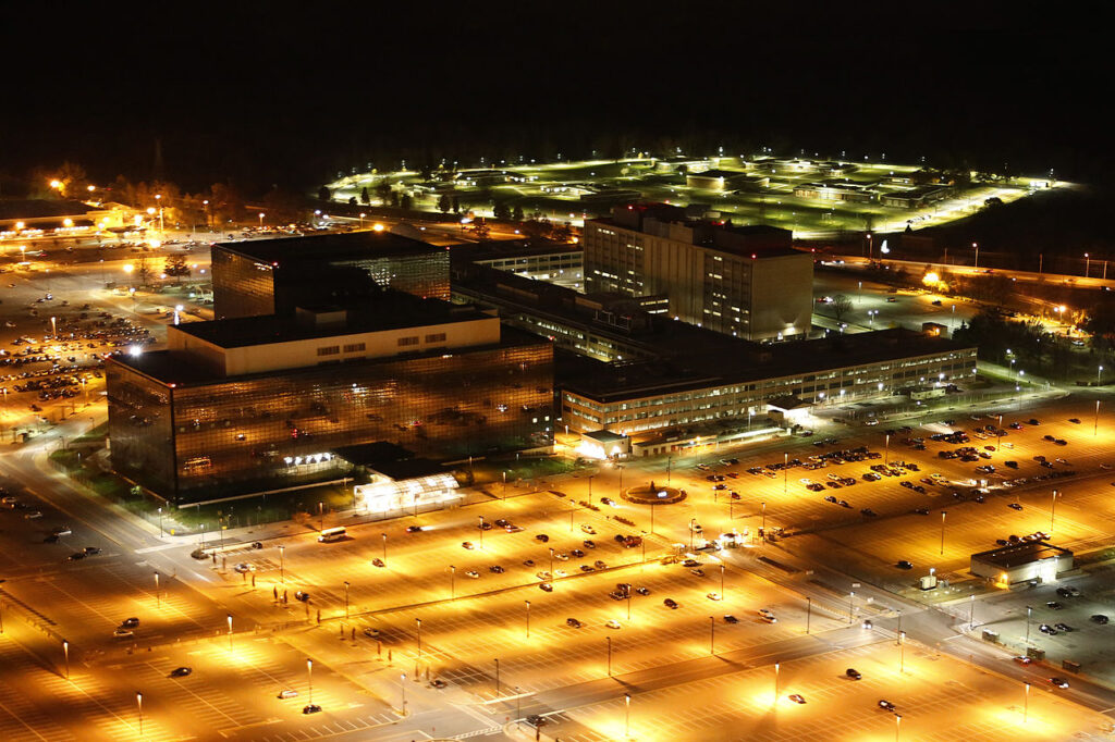 NSA Headquarters at Night (Trevor Paglen)