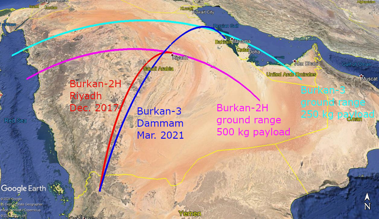 Houthi ‘Terror’ Scuds Now Threaten Most Of Saudi Arabia