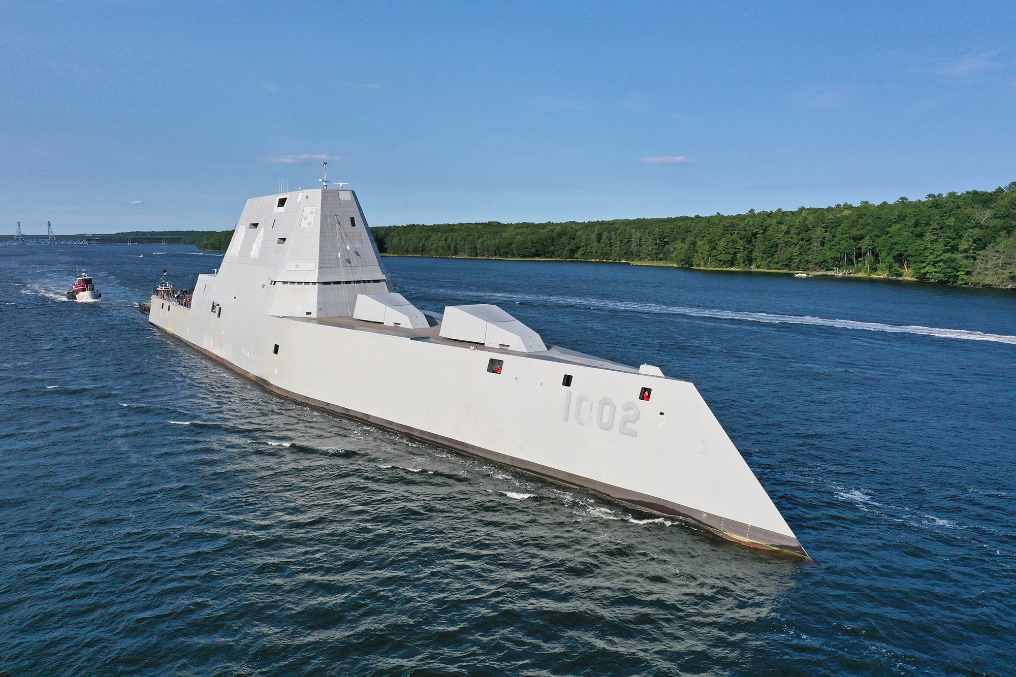 Last Zumwalt Destroyer Completes Builder’s Trials