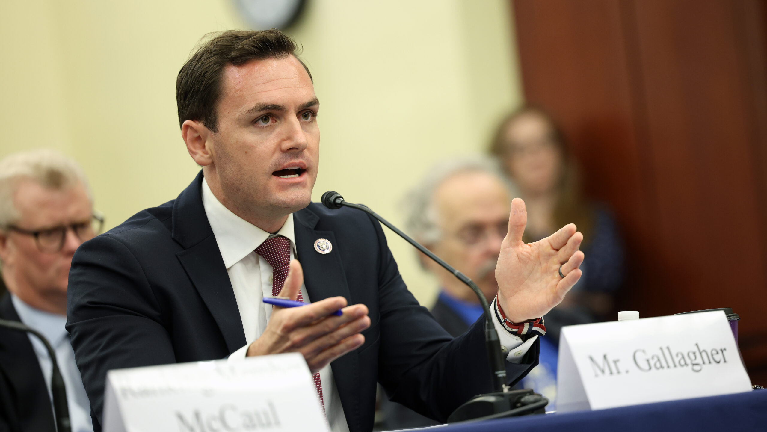 Palantir taps former GOP Rep. Mike Gallagher as new defense business head