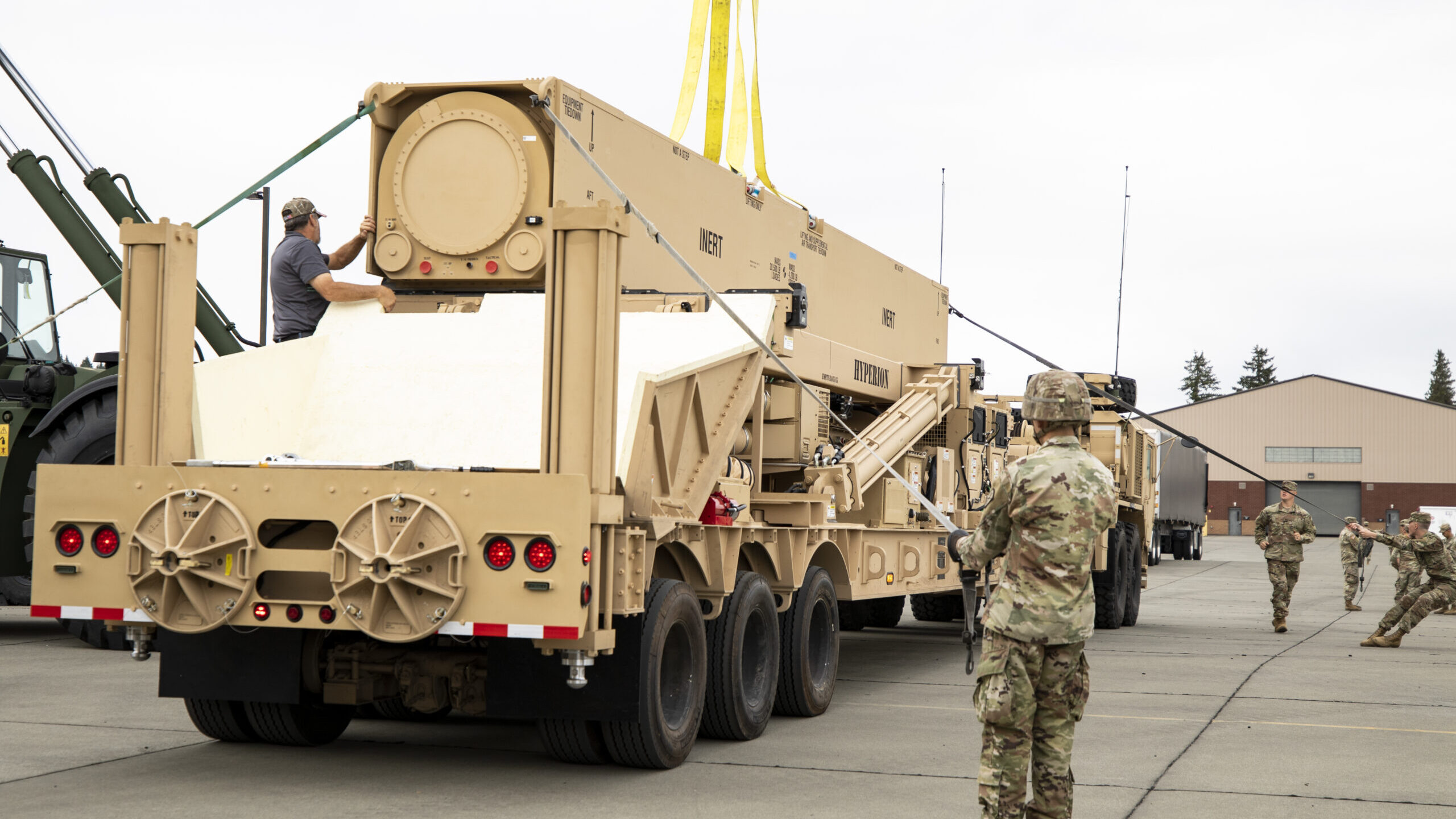 Prototype hypersonic hardware delivered to unit on JBLM