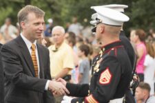 Marine Corps War Memorial Sunset Parade, July 05, 2016