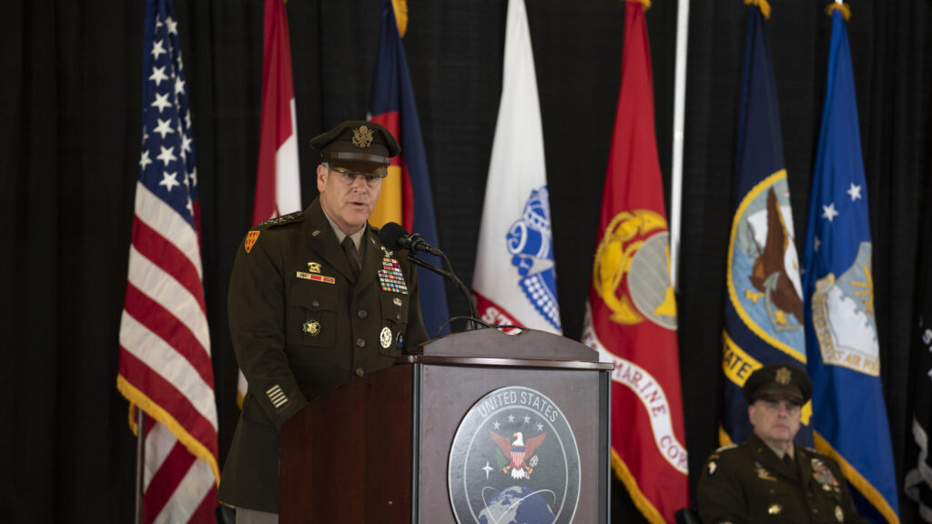 USSPACECOM Change of Command