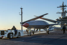 GHWB Operates the MQ-25 Aircraft