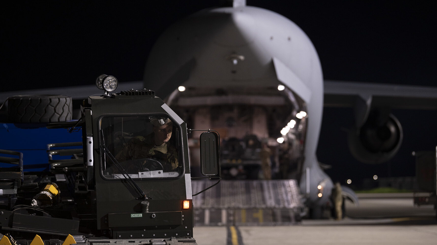 Travis AFB delivers aid to Ukraine