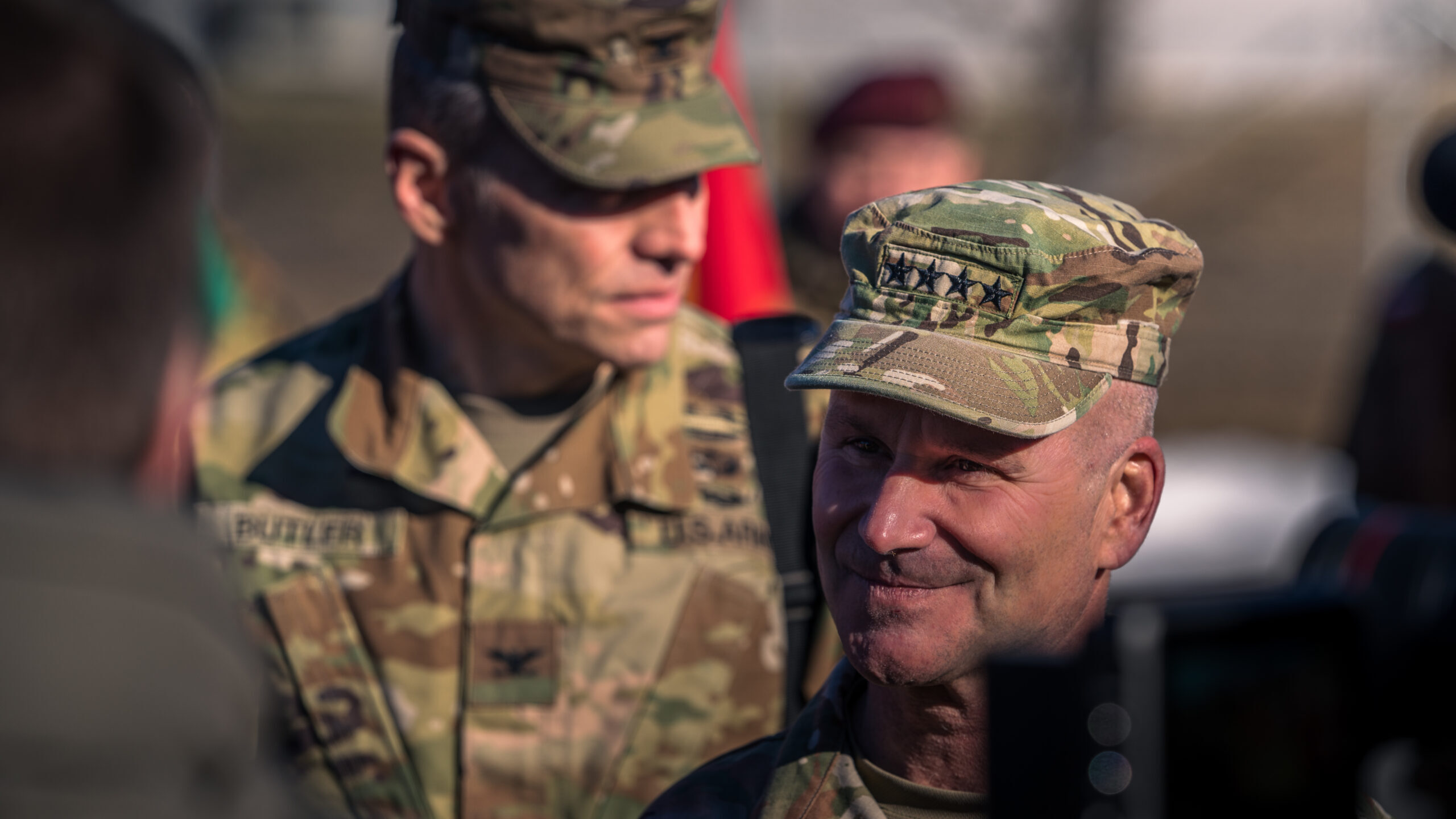 10th AAMDC air defenders meet Gen. Milley in Latvia during Saber Strike