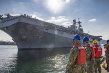 USS America (LHA 6) Returns to CFAS